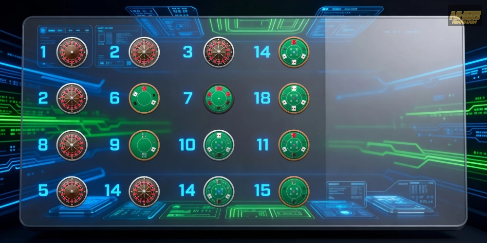 Hình ảnh top nhà cái live casino house nh88 uy tín năm 2025 với logo nổi bật