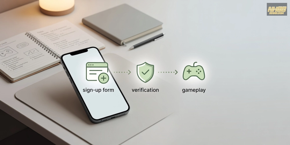 Hướng dẫn từng bước đăng ký và chơi nổ hũ uy tín trên NH88 từ A đến Z