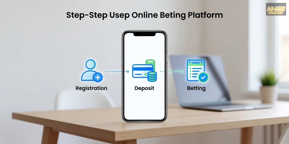 Hình minh họa khái niệm hướng dẫn sử dụng NH88 cho người chơi mới bắt đầu