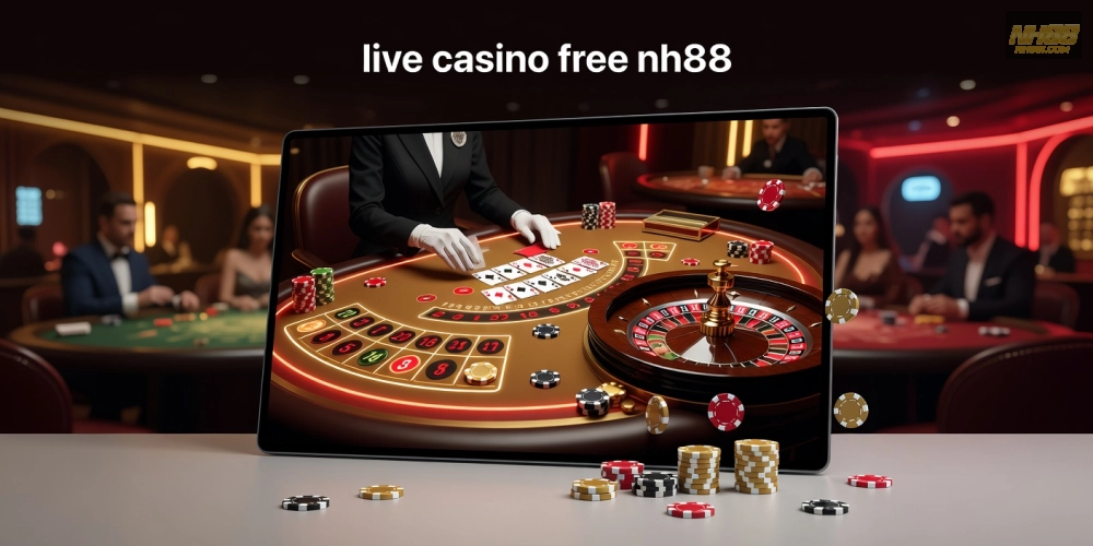 Giới thiệu khái niệm live casino free nh88 với dealer trực tiếp