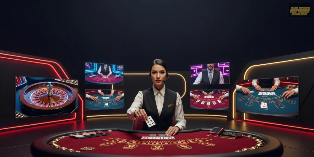 Giới thiệu khái niệm live casino online nh88 với dealer thực tế và công nghệ hiện đại
